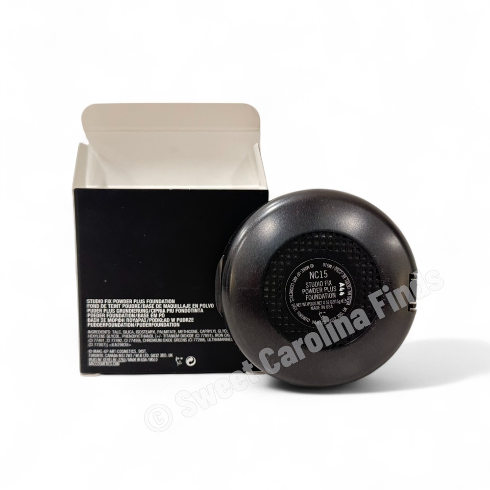 MAC Studio Fix Powder Plus Foundation NC15 15g /0.52oz New โ Original Formula - Picture 3 of 4